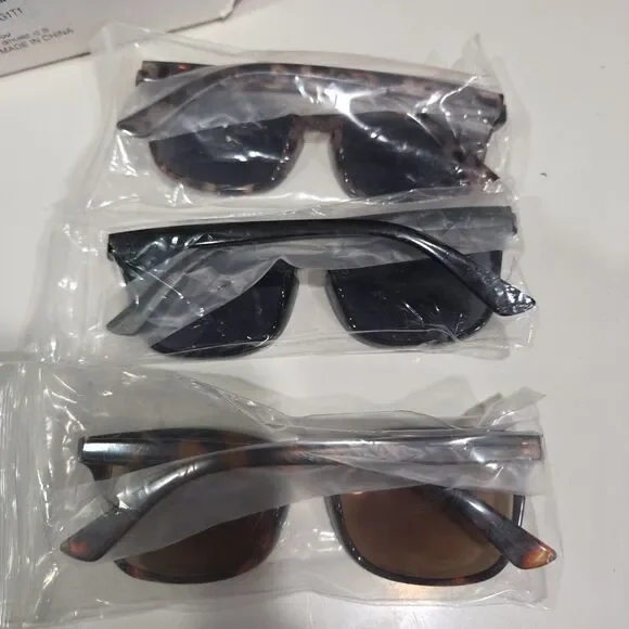 Square Frame Full Tinted Lenses Sun Reader Reading Sunglasses UV Protect HB8 - Picture 6 of 7